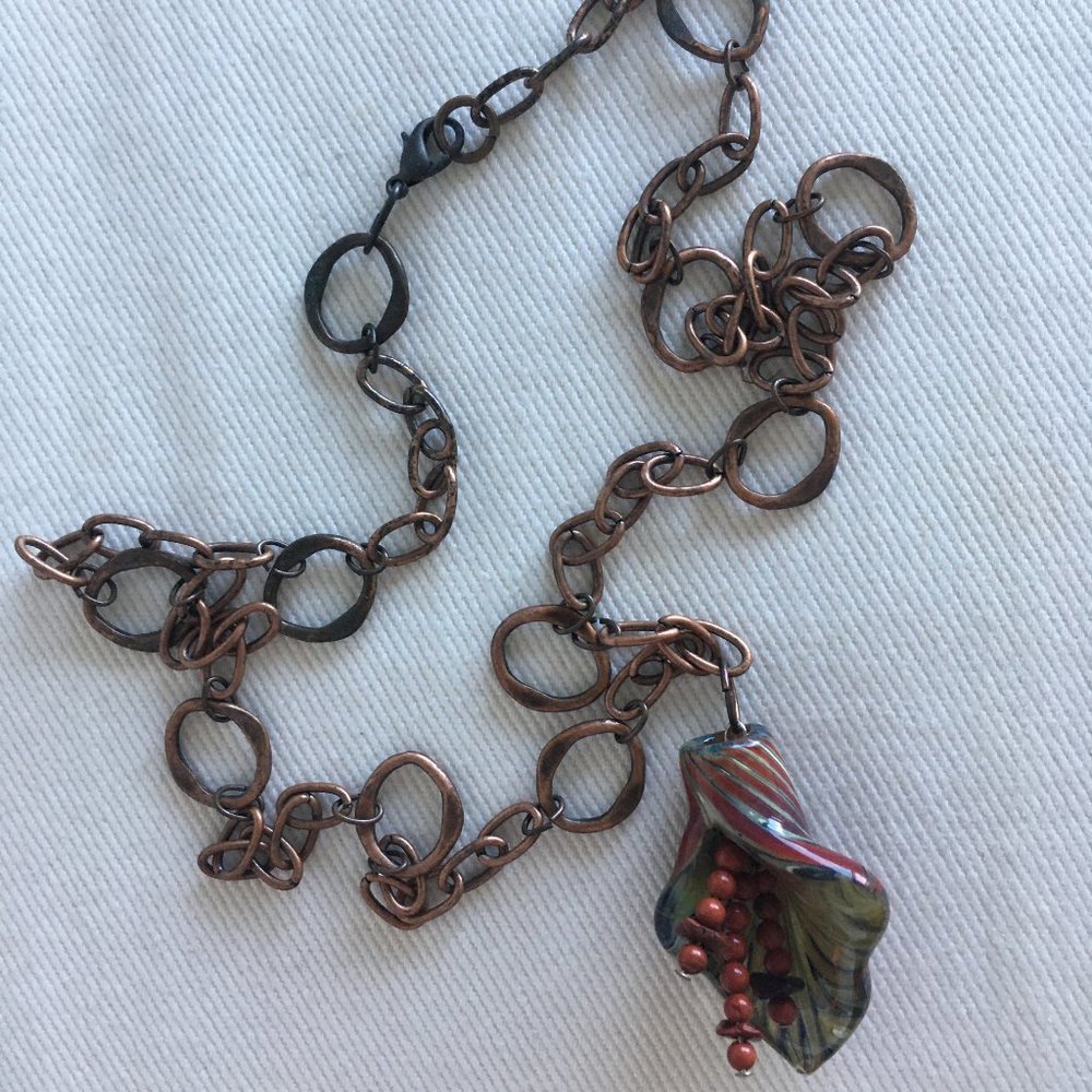 Unique Art Fair Necklace